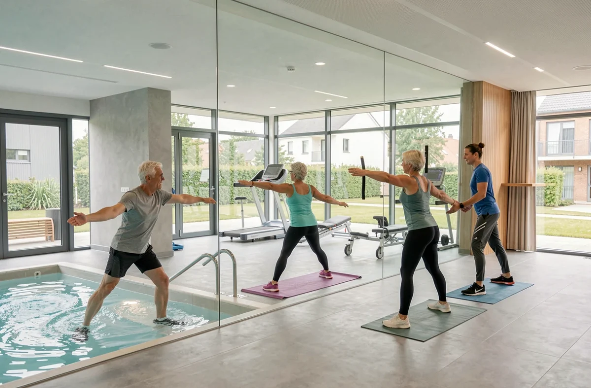 Espace bien-être et activités physiques dans une résidence Domitys en Pays de la Loire