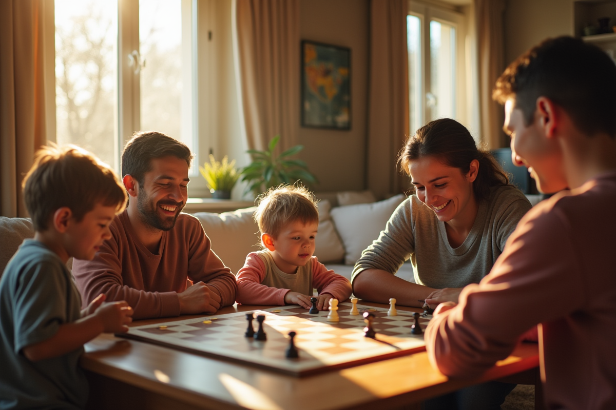 bonheur familial
